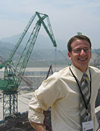 Engineering & Technology Student visiting an industrial site in China