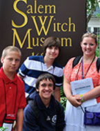 Middle school students visit Salem at JrNYLC Alumni
