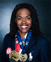 Motivational keynote speaker, four-time Olympian Chaunte Lowe