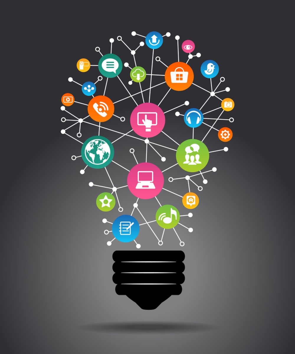 Digital and technology infographic