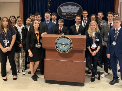 High School students explore a career in National Security, Diplomacy, Intelligence and Defense 1
