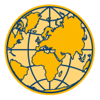 Gold globe