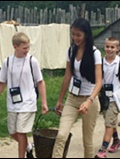 JrNYLC Alumni students work together