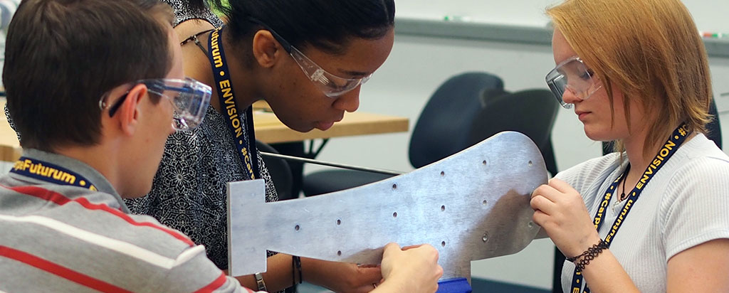 Students learn engineering skills to prepare for their future
