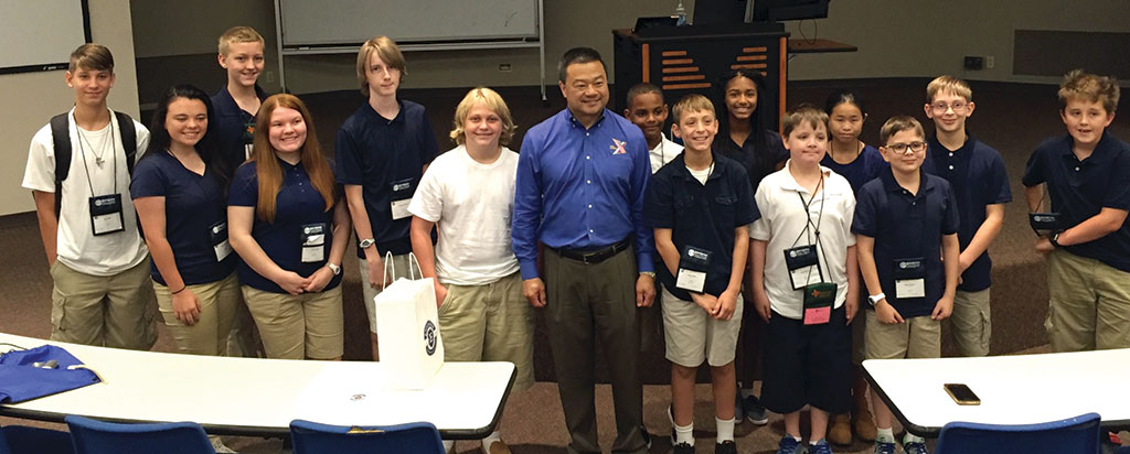 Scholars meet with former NASA astronaut at NYLF Explore STEM