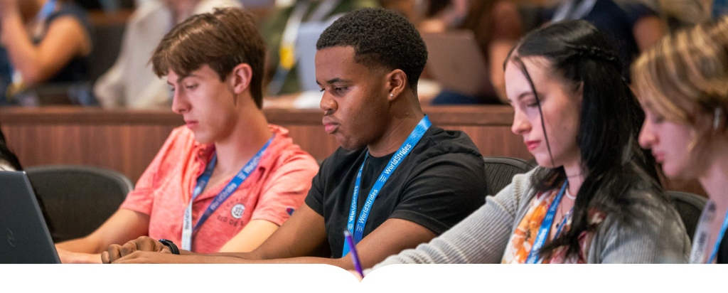 Students in class
